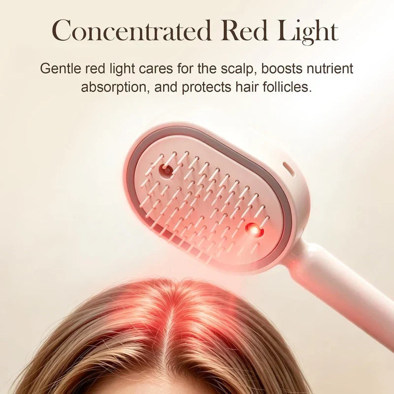 Electric Straightener And  Spray Air Cushion Massage Comb
