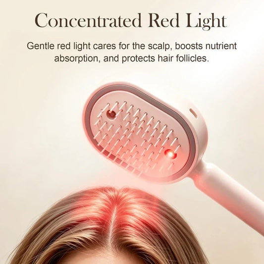 Electric Straightener And  Spray Air Cushion Massage Comb